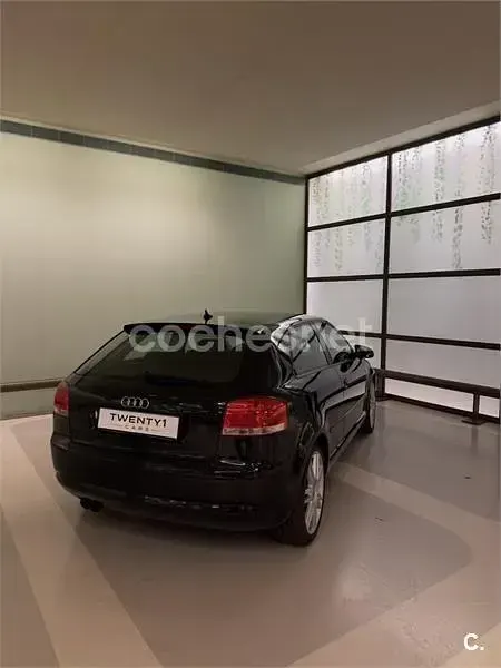 Usado Audi A3 Ambition 160 CV (117 kW) 2007 Negro Utilitario