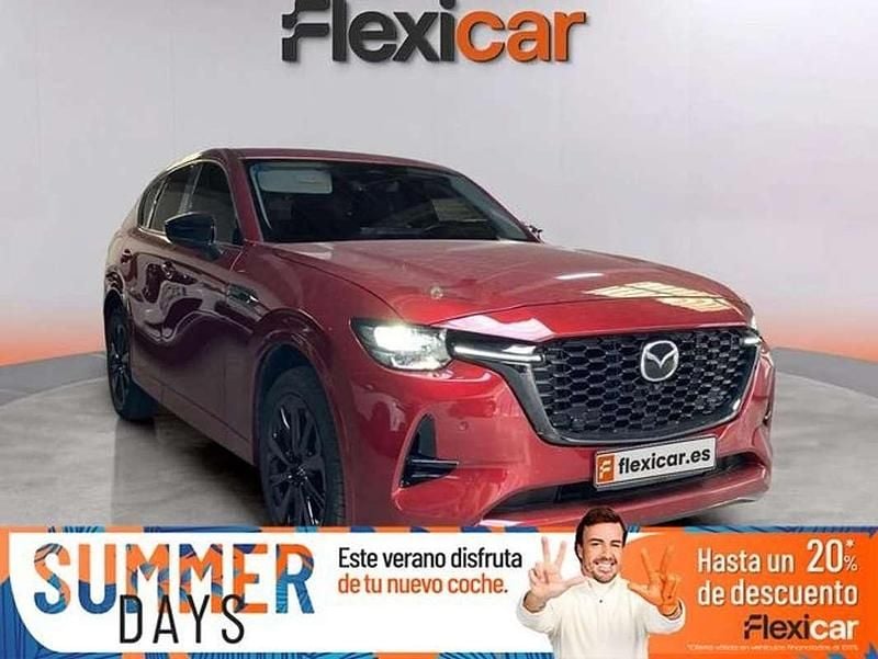 Burdeos Usado 2023 Mazda CX-60 Homura-Line SUV | 35.690 € (Precio justo) - Imagen 1/4
