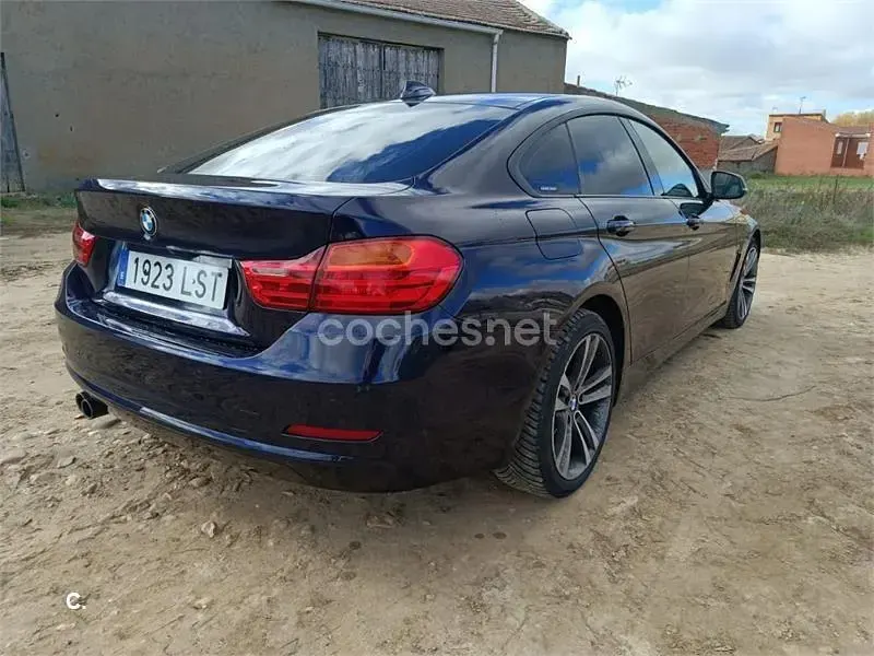 Usado BMW 420 Gran Coupé 190 CV (139 kW) 2015 Azul Coupe