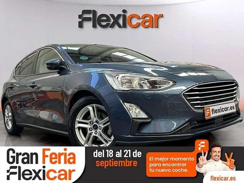 Azul Usado 2018 Ford Focus Trend Utilitario | 11.690 € (Precio justo) - Imagen 1/4