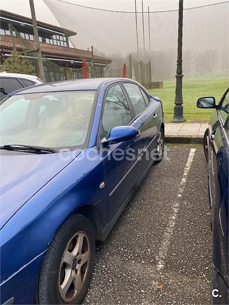 Usado Saab 9-3 Linear 125 CV (91 kW) 2003 Azul Berlina