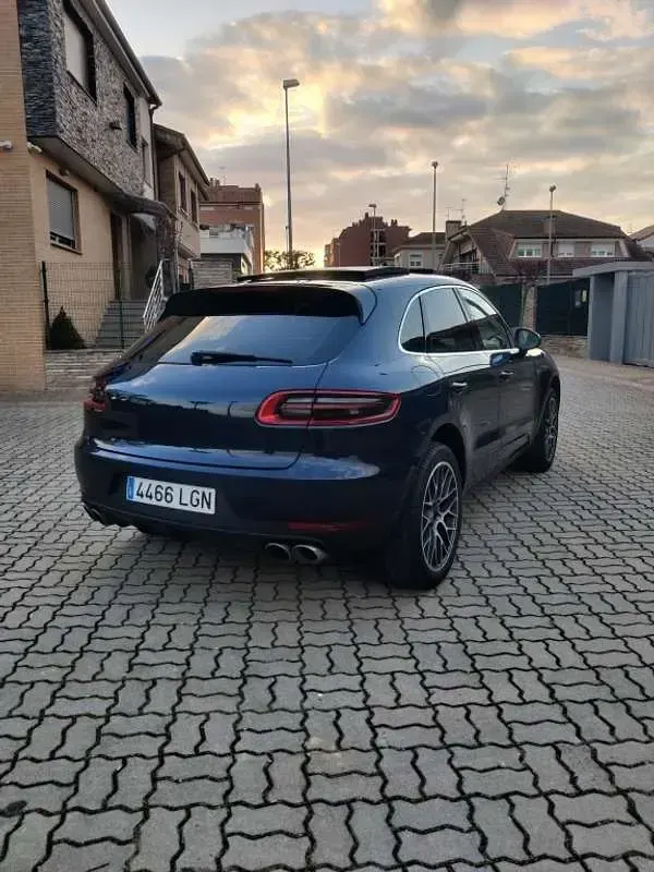 Usado Porsche Macan S Diesel 258 CV (189 kW) 2015 Azul SUV