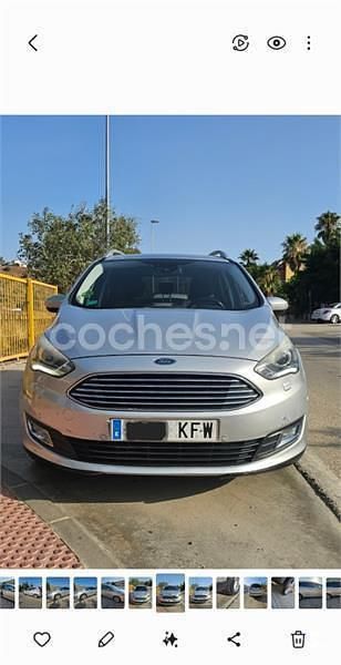 Gris / plata Usado 2017 Ford Grand C-Max Titanium Monovolumen | 12.500 € (Buen precio) - Imagen 1/4