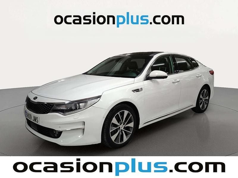 Blanco Usado 2016 Kia Optima Berlina | 8325 € (Buen precio) - Imagen 1/4