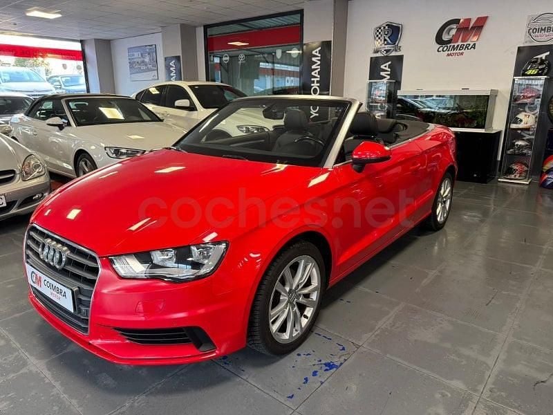 Usado Audi A3 Cabriolet Attraction 150 CV (110 kW) 2016 Rojo Descapotable