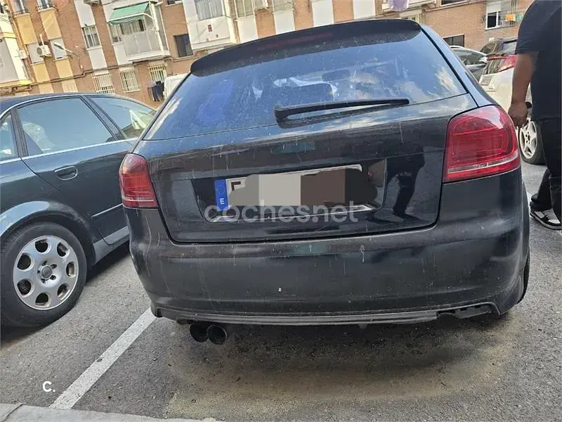 Usado Audi A3 Ambition 170 CV (125 kW) 2007 Negro Utilitario