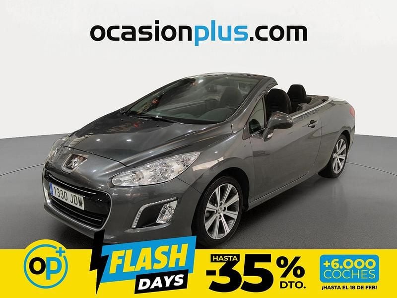 Usado Peugeot 308 CC Active 115 CV (84 kW) 2015 Gris Descapotable
