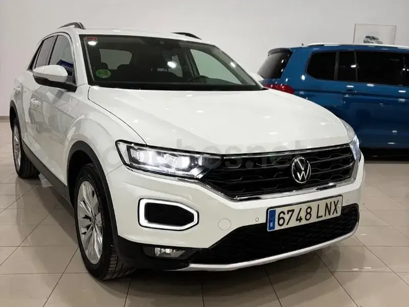 Usado VW T-Roc Advance 115 CV (84 kW) 2021 Blanco SUV