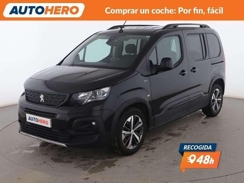 Usado Peugeot Rifter GT 131 CV (96 kW) 2020 Negro Monovolumen