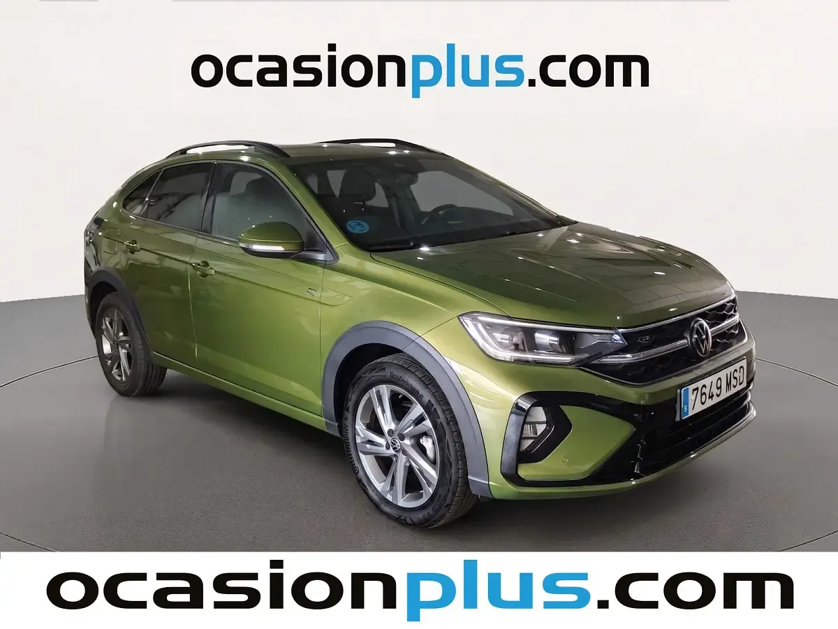 Usado VW Taigo R-line 116 CV (85 kW) 2024 Verde SUV