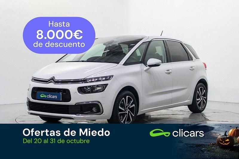 Blanco Usado 2018 Citroën C4 SpaceTourer Feel Monovolumen | 9290 € (Buen precio) - Imagen 1/4