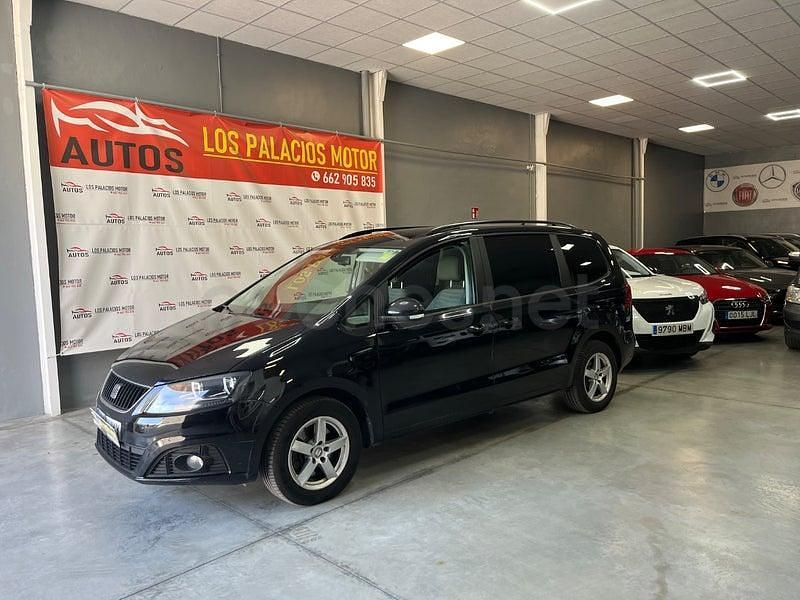 Usado Seat Alhambra Ecomotive 140 CV (102 kW) 2014 Negro Monovolumen