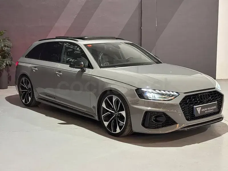 Usado Audi RS4 450 CV (330 kW) 2021 Gris Familiar