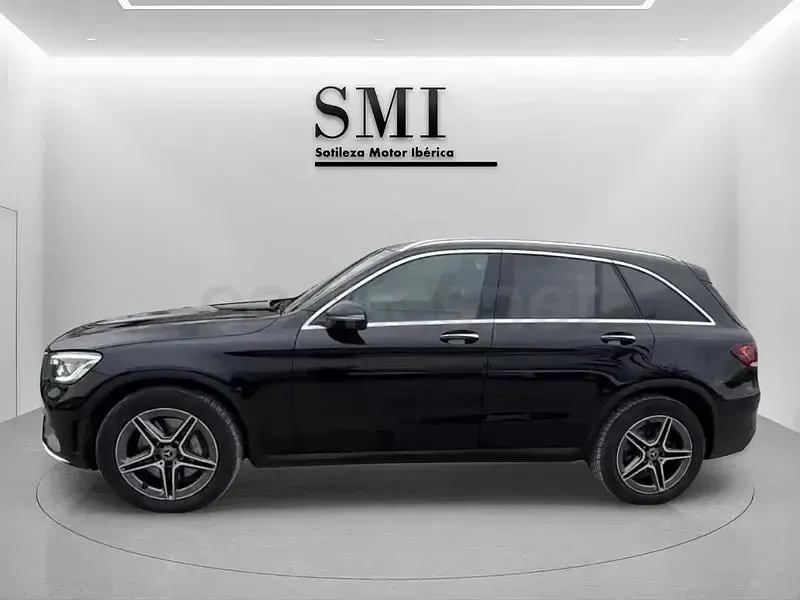 Usado Mercedes GLC200 197 CV (144 kW) 2021 Negro SUV