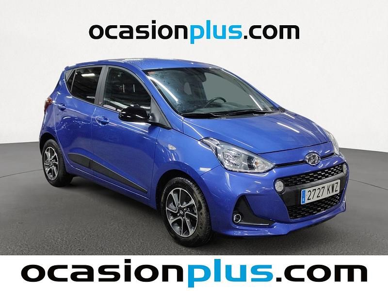 Usado Hyundai i10 GO! 87 CV (63 kW) 2019 Azul Utilitario