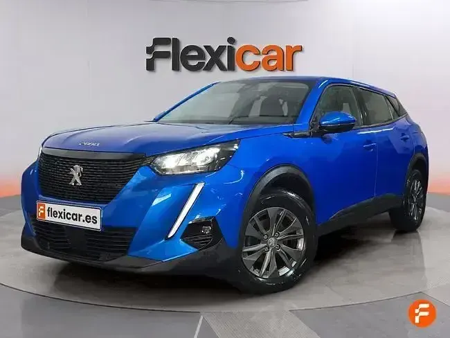 Usado Peugeot 2008 Active 100 CV (73 kW) 2021 Azul SUV