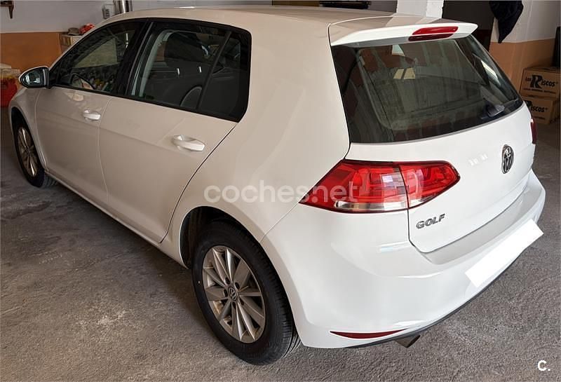 Usado VW Golf VII Edition 110 CV (80 kW) 2015 Blanco Familiar