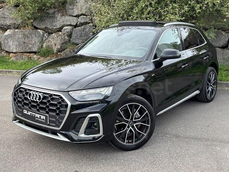 Usado Audi Q5 S-Line 204 CV (150 kW) 2021 Negro SUV