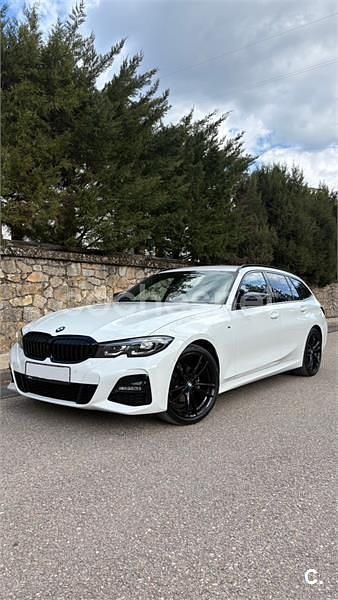 Usado BMW 320e Shadowline 190 CV (139 kW) 2022 Blanco Familiar