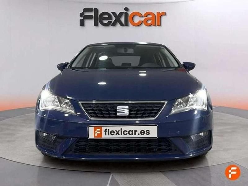 Usado Seat Leon ST Reference 116 CV (85 kW) 2018 Azul Familiar