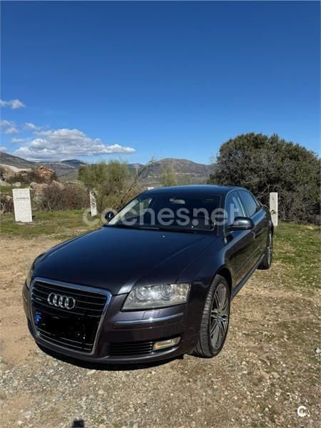 Negro Usado 2008 Audi A8 Berlina | 8900 € (Precio justo) - Imagen 1/4