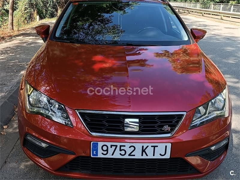 Brugt Seat Leon ST FR 184 HK (135 kW) 2019 Rød Stationcar