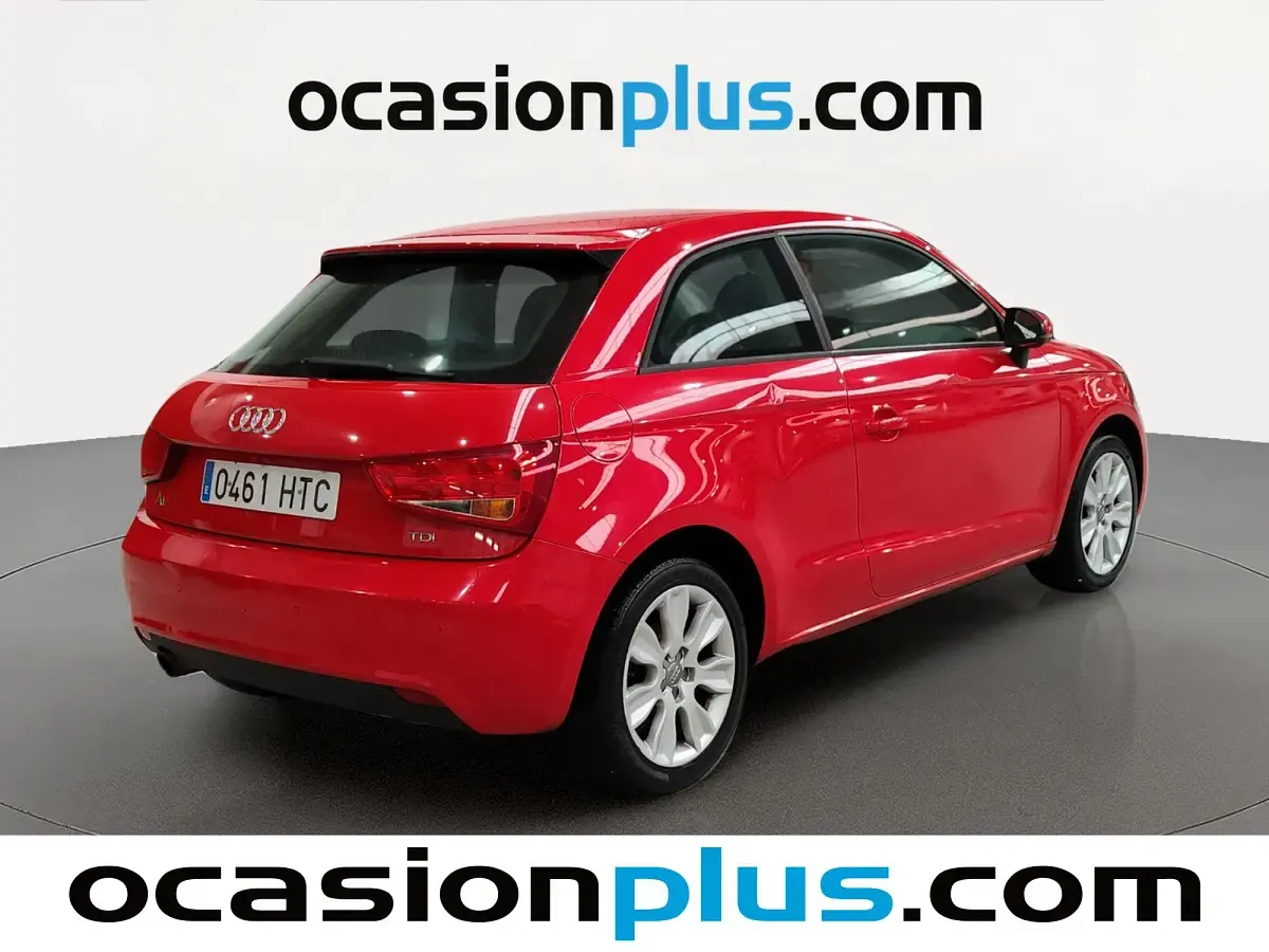 Usado Audi A1 Ambition 90 CV (66 kW) 2013 Rojo Utilitario