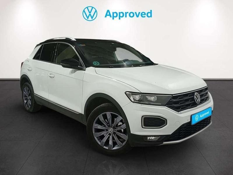 Blanco Usado 2021 VW T-Roc Sport SUV | 21.490 € (Precio justo) - Imagen 1/4