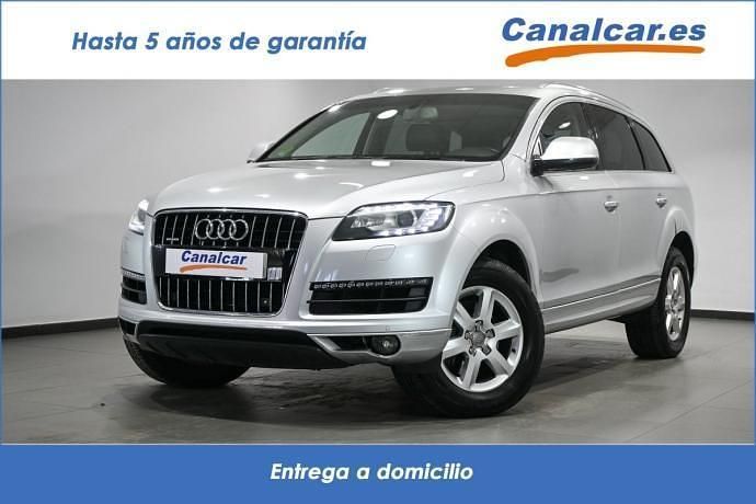 Usado Audi Q7 Ambition 333 CV (244 kW) 2015 Gris SUV
