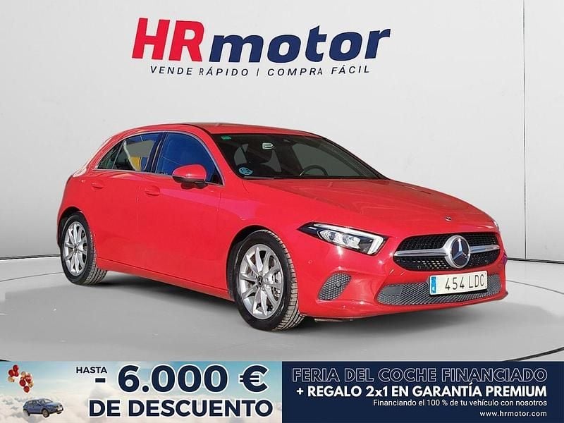 Rojo Usado 2019 Mercedes A200 Berlina | 23.840 € (Precio justo) - Imagen 1/4