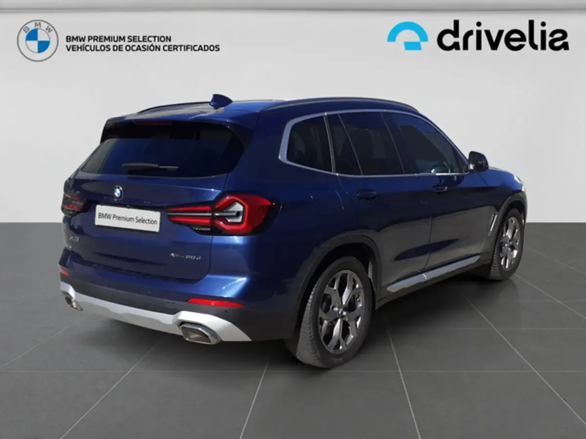 Usado BMW X3 xLine 190 CV (139 kW) 2022 Azul SUV