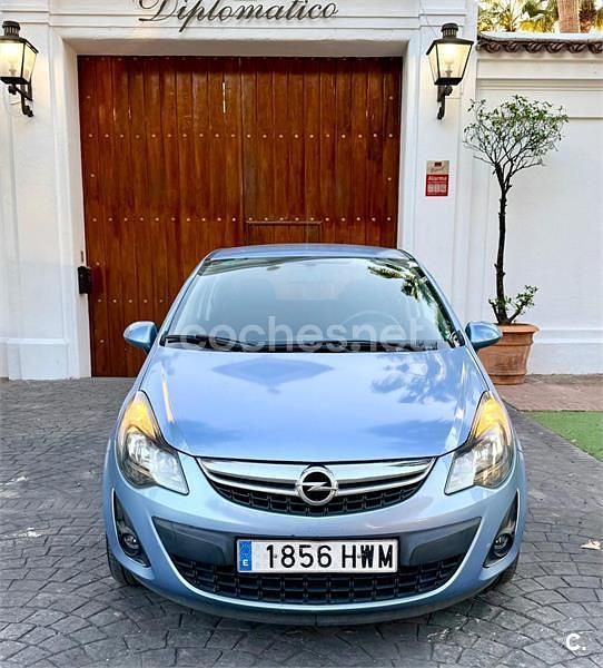 Azul Usado 2014 Opel Corsa Selective Berlina | 4799 € (Buen precio) - Imagen 1/4