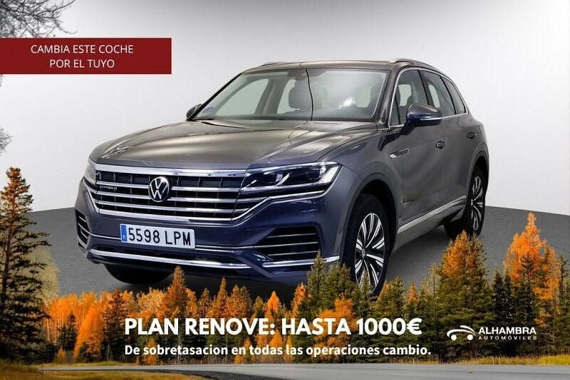 Gris / plata Usado 2021 VW Touareg Elegance SUV | 46.590 € (Precio justo) - Imagen 1/4