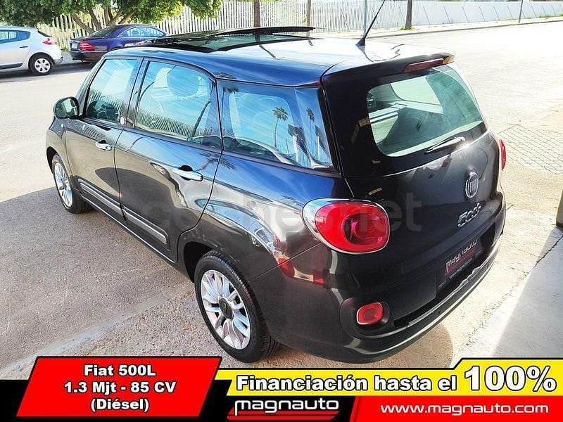 Usado Fiat 500L Lounge 85 CV (62 kW) 2014 Gris / plata Monovolumen