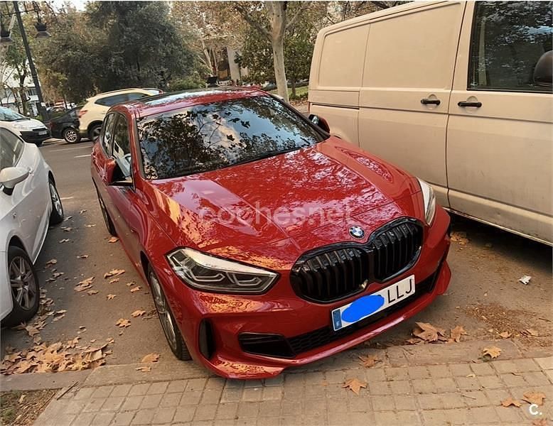 Usado BMW 118 Executive 150 CV (110 kW) 2020 Rojo Utilitario