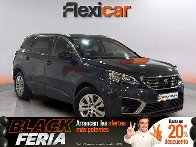 Azul Usado 2019 Peugeot 5008 Active Monovolumen | 14.990 € (Precio justo) - Imagen 1/4
