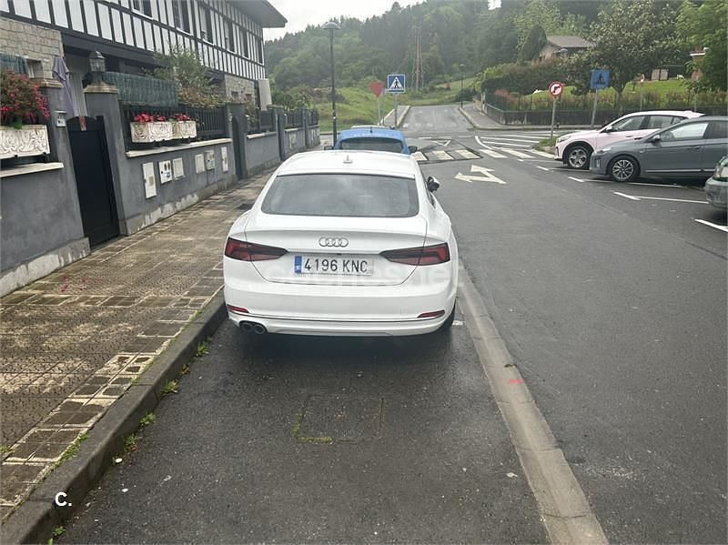 Usado Audi A5 Sportback Advanced Plus 190 CV (139 kW) 2018 Blanco Utilitario