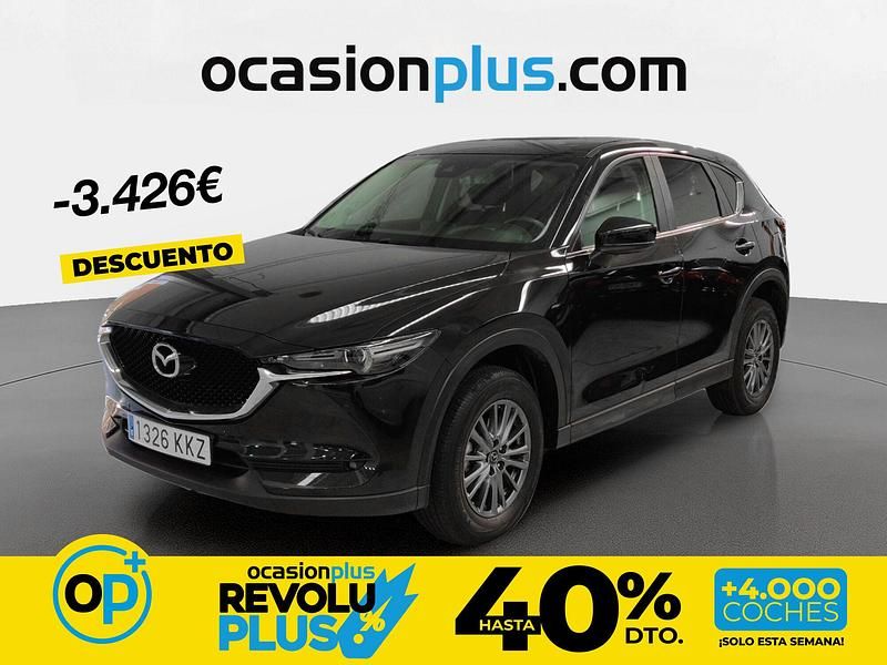 Usado Mazda CX-5 165 CV (121 kW) 2018 Negro SUV