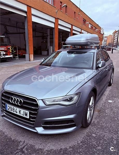 Gris / plata Usado 2018 Audi A6 Familiar | 17.000 € (Super precio) - Imagen 1/4