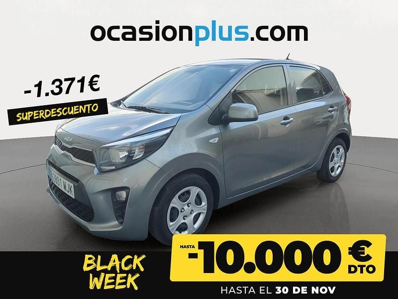 Gris Usado 2023 Kia Picanto Utilitario | 11.350 € (Precio justo) - Imagen 1/4