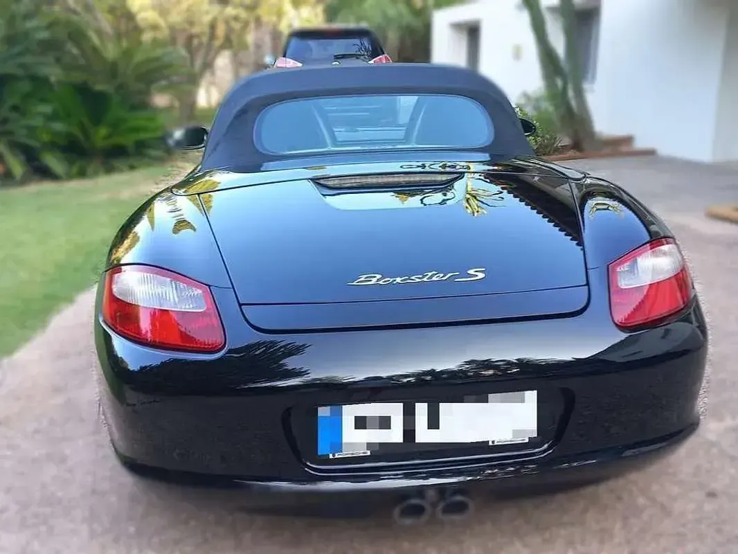 Usado Porsche Boxster S 280 CV (205 kW) 2006 Negro Descapotable