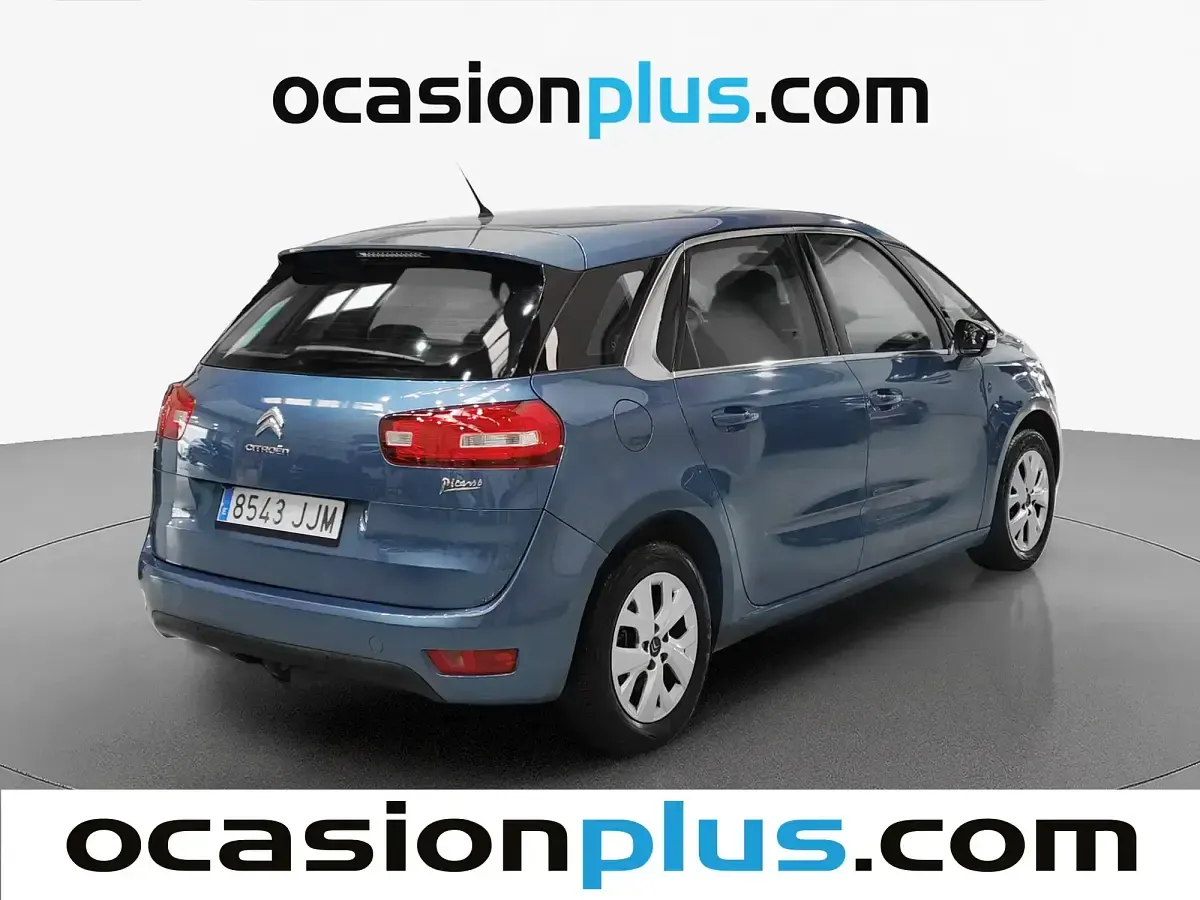 Usado Citroën C4 PureTech 130 CV (95 kW) 2015 Azul Monovolumen