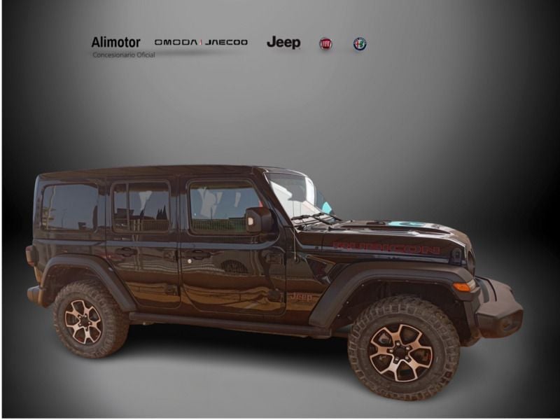 Negro Usado 2021 Jeep Wrangler Rubicon SUV | 56.500 € (Precio justo) - Imagen 1/4