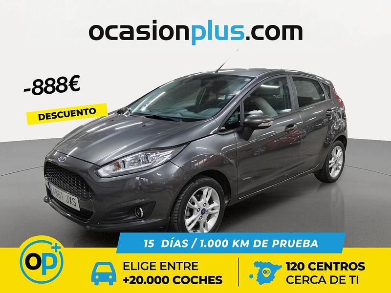 Gris Usado 2017 Ford Fiesta Trend | 11.990 € (Precio justo) - Imagen 1/4