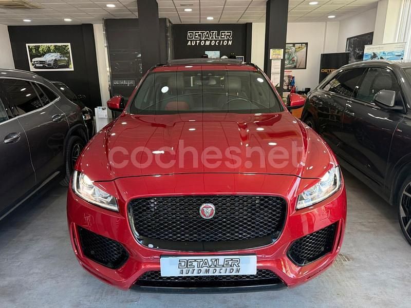 Granate Usado 2016 Jaguar F-Pace Portfolio SUV | 21.900 € (Caro) - Imagen 1/4
