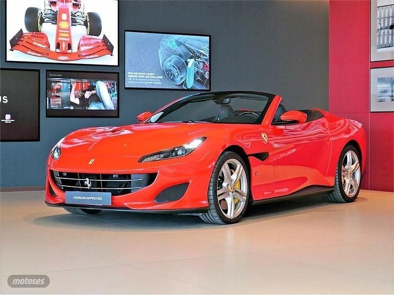 Rosso scuderia Usado 2018 Ferrari Portofino Descapotable | 209.000 € (Precio justo) - Imagen 1/4