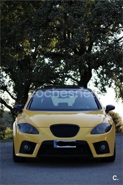 Usado Seat Leon CUPRA 240 CV (176 kW) 2007 Amarillo Utilitario