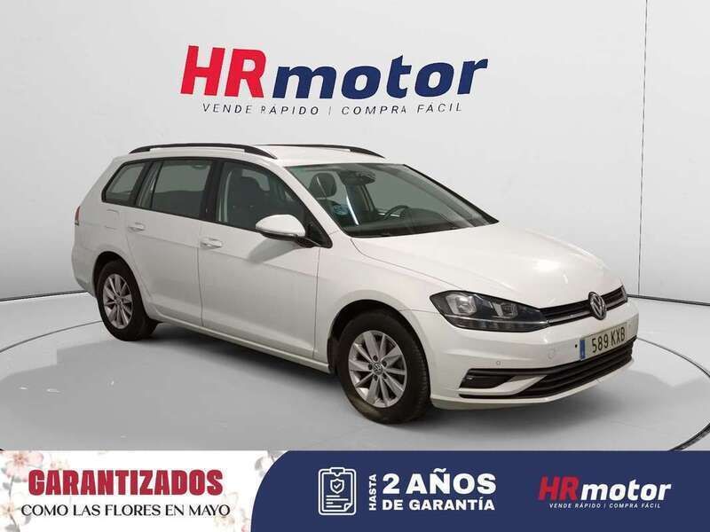 Blanco Usado 2019 VW Golf VII S Familiar | 12.210 € (Precio justo) - Imagen 1/4