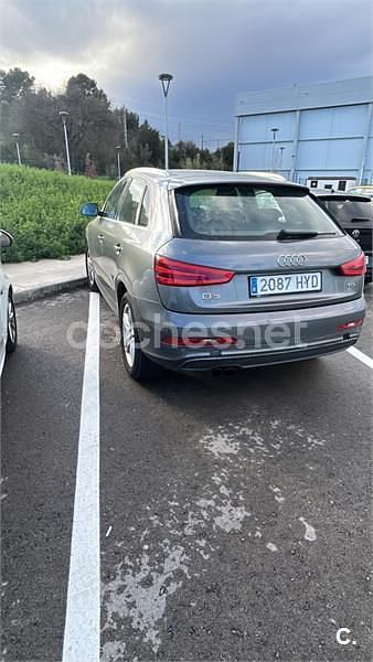 Usado Audi Q3 S-Line 140 CV (102 kW) 2014 Gris / plata SUV