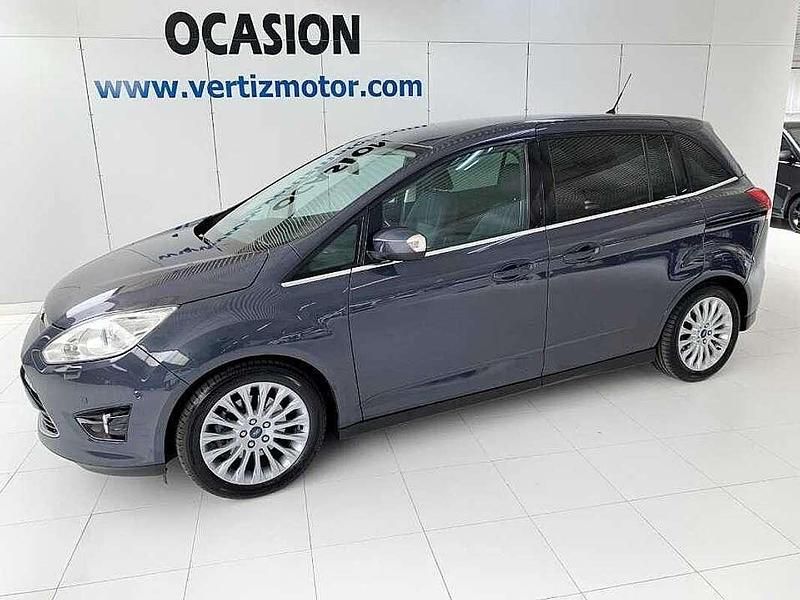 Gris Usado 2014 Ford Grand C-Max Titanium Monovolumen | 12.300 € (Caro) - Imagen 1/4